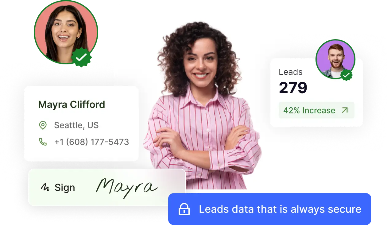 Capture leads with right data