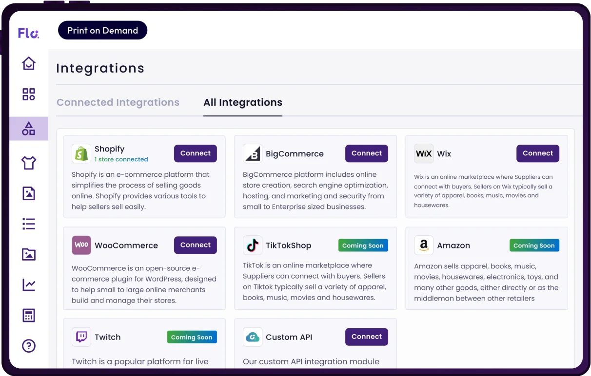 Integration options